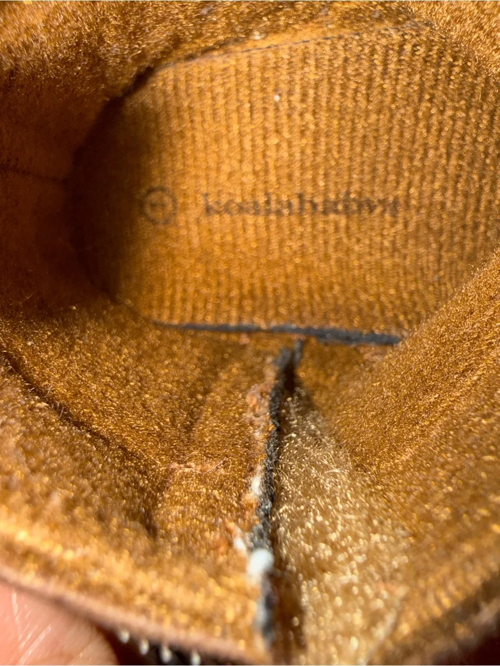 Baby Girl Brown Fringe Moccasin Boots size 1